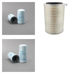 HYUNDAI R420LC Filter Service Kit w/KOMATSU Eng.