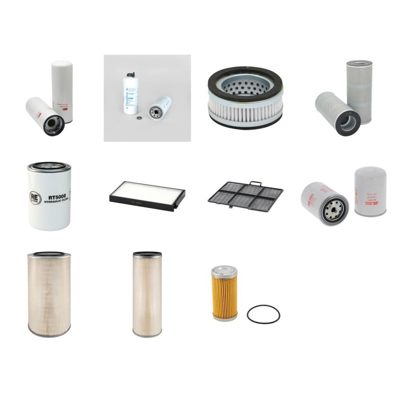 Filter Kit for Hyundai R450LC-7 with Cummins QSM11-C Engine 296KW