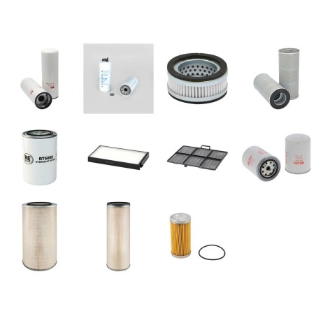 Filter Kit for Hyundai R450LC-7 with Cummins QSM11-C Engine 296KW