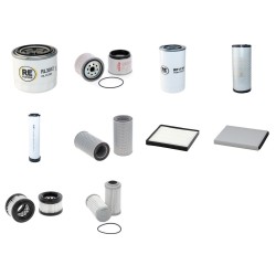 Hyundai R55W-9 Filter Service Kit with Yanmar 4TNV98 Engine