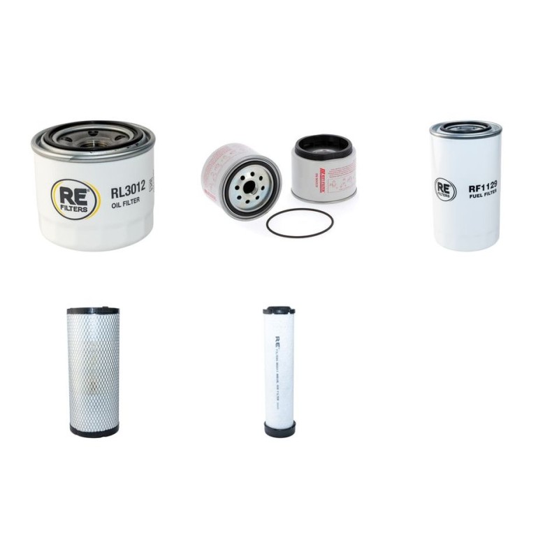 HYUNDAI R 55 W-9 Filter Service Kit Air Oil Fuel Filters w/Yanmar 4TNV98 Eng.   YR  2011-