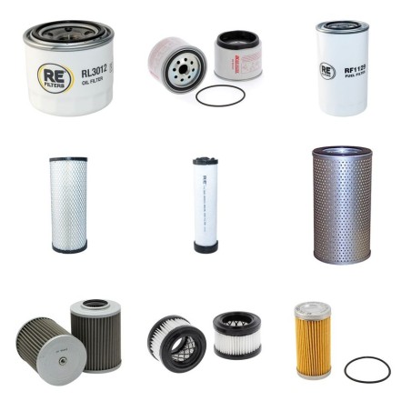 Filter Kit for Hyundai R55-7 with Yanmar 4Tnv94L Engine 2005-