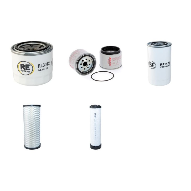 HYUNDAI R 55-7 Filter Service Kit Air Oil Fuel Filters w/Yanmar 4TNV94L Eng.   YR  2005-