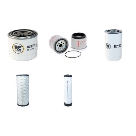 HYUNDAI R 55-7 Filter Service Kit Air Oil Fuel Filters w/Yanmar 4TNV94L Eng.   YR  2005-