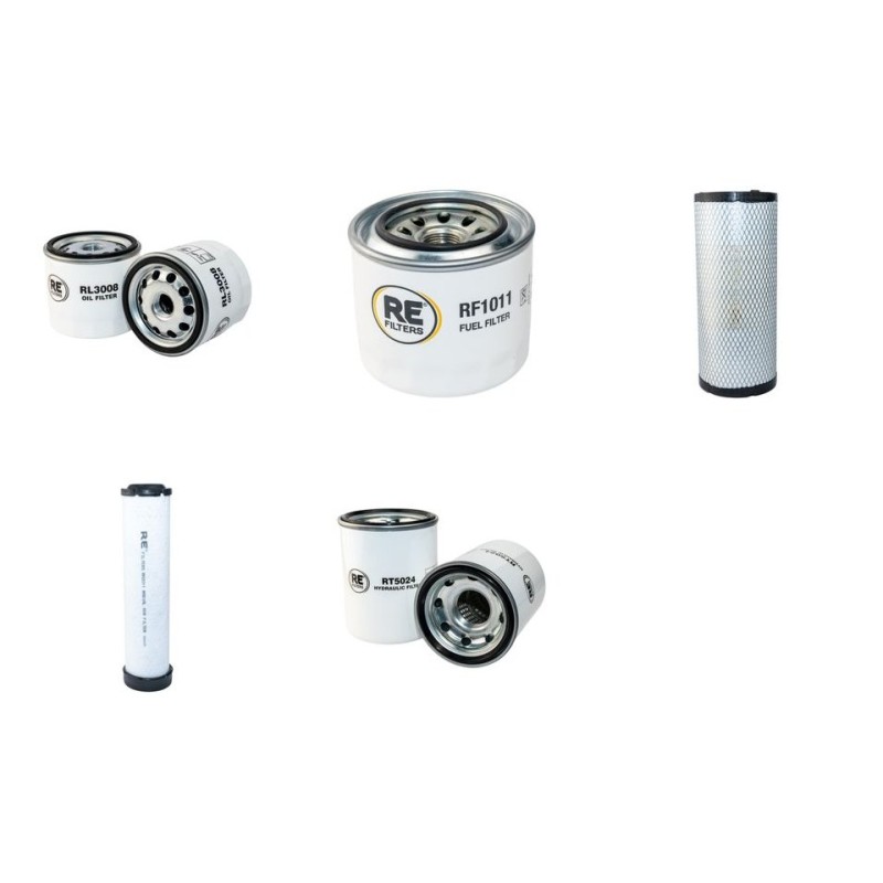 HYUNDAI R 75-7 Filter Service Kit w/Mitsubishi S4S Eng.