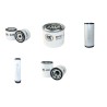HYUNDAI R 75-7 Filter Service Kit w/Mitsubishi S4S Eng.