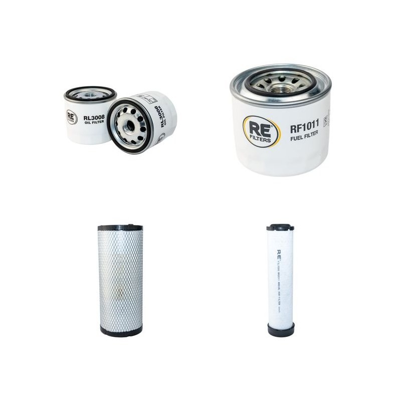 HYUNDAI R 75-7 Filter Service Kit Air Oil Fuel Filters w/Mitsubishi S4S Eng.
