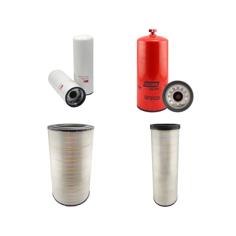 Filter Kit for Hyundai R800LC-7A with Cummins QSX15 Engine YR 2008- 380KW