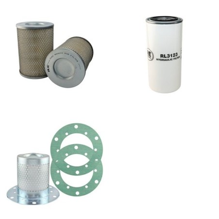 ATLAS COPCO XAS 35 Filter Service Kit Air Oil Fuel Filters w/Deutz F2L1011 Eng.