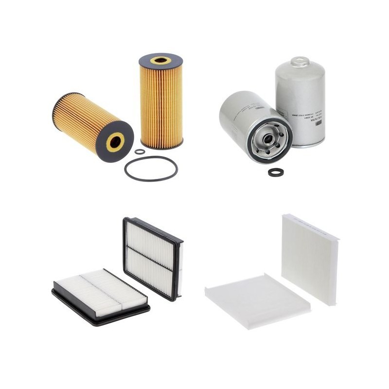 Filter Kit for Hyundai 4X4 SANTA FE II 2.0 CRDI 4WD with D4HA Engine YR 12.10- 150CH 110KW CM