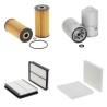 Filter Kit for Hyundai 4X4 SANTA FE II 2.0 CRDI 4WD with D4HA Engine YR 12.10- 150CH 110KW CM