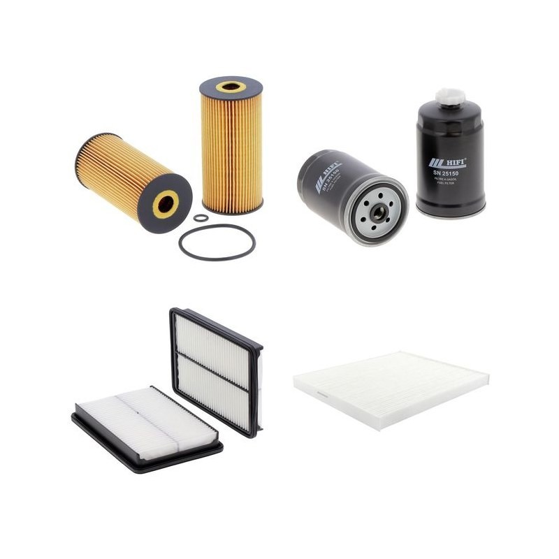 HYUNDAI 4X4 SANTA FE III 2.2 CRDI/4WD Filter Service Kit      YR  09.12- 197CH/145KW DM