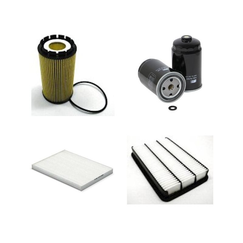 HYUNDAI 4X4 TUCSON 2.0 CRDI Filter Service Kit w/ D4EA Eng.   YR  01.07- 120 CH JM