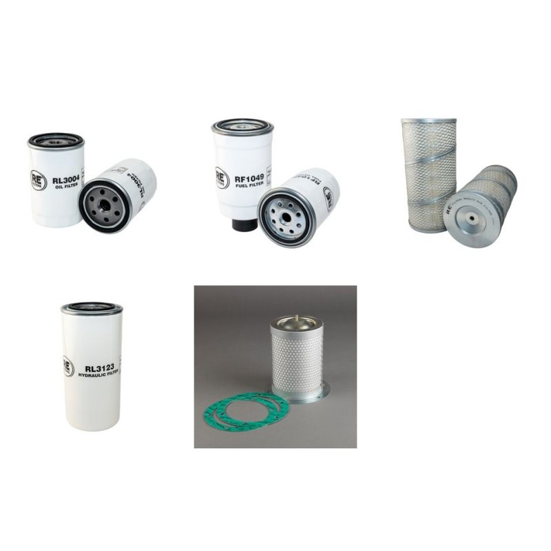 ATLAS COPCO XAS 40 Compressor Filter Service Kit with Deutz F2L511D Eng Year 88-