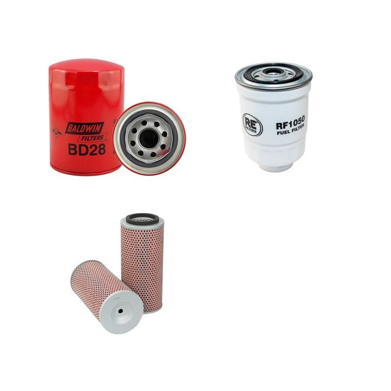 Filter Kit for Hyundai VU LT LW H 150 2.5 TD with D4BF Engine YR 07.93-03.00 80 CH P AUTOBUS