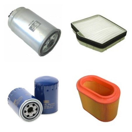 HYUNDAI VU/LT/LW H 200 2.5 CRDI/4WD Filter Service Kit      YR  12.02- 140 CH KMF