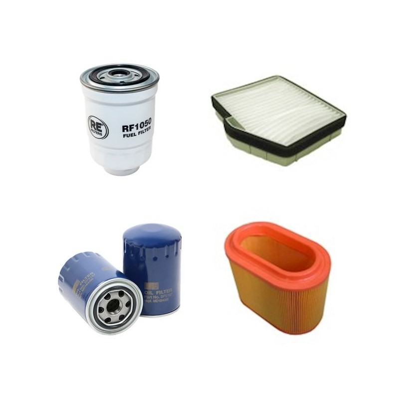Filter Kit for Hyundai VU LT LW H-1 2.5 CRDI YR 06.06- 110 CH KMF