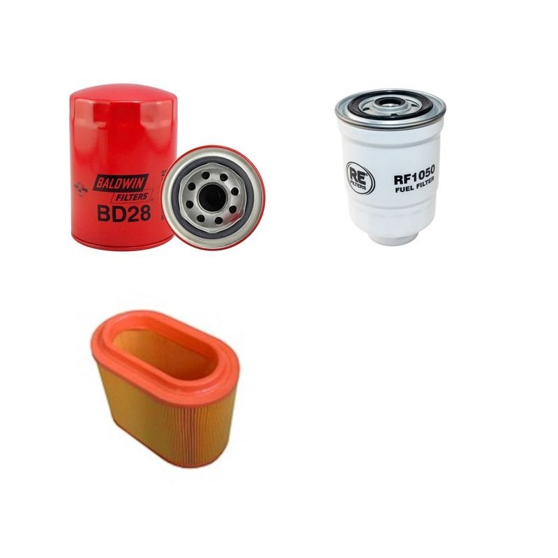 Filter Kit for Hyundai VU LT LW H-1 2.5 D with D4BB Engine YR 10.97- 78 CH