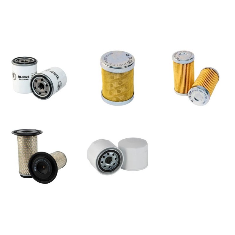IHI 12 NX Filter Service Kit w/Isuzu 3Ya1-Pa01 Eng.
