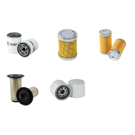 IHI 12 NX Filter Service Kit w/Isuzu 3Ya1-Pa01 Eng.