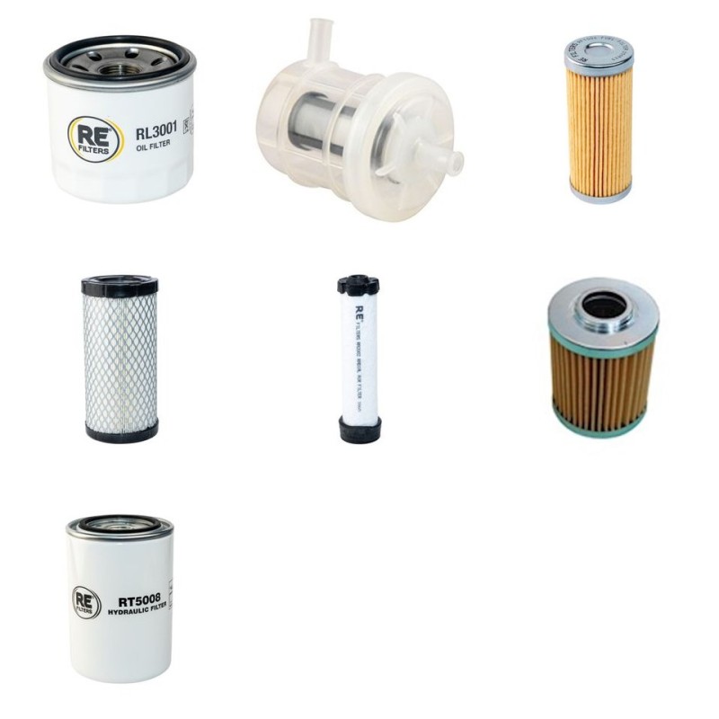 IHI 15 NX WR/WX Filter Service Kit w/Yanmar 4TNE88 Eng.   YR  2003-