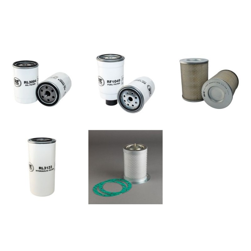 ATLAS COPCO XAS 55 Compressor Filter Service Kit with Deutz F2L511 Eng Year -87