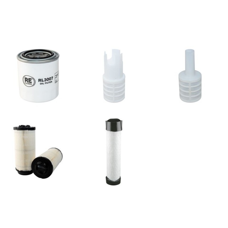 IHI 27 V Filter Service Kit Air Oil Fuel Filters w/Yanmar  Eng.