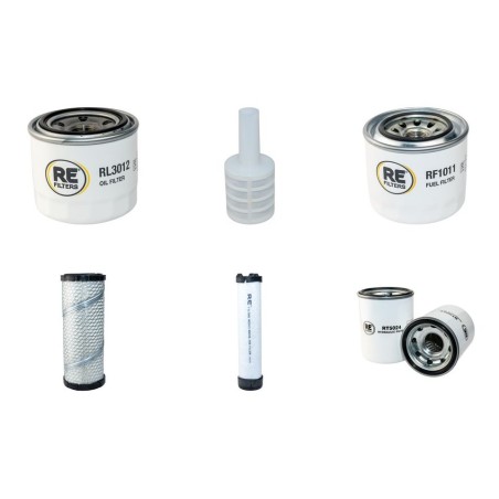 IHI 30 VX-3 Filter Service Kit w/Yanmar 3Tnv84 Eng. 2009-