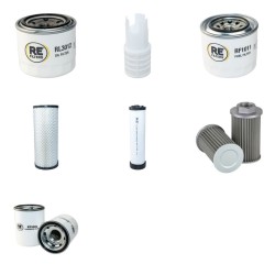 IHI 40 VXL Filter Service Kit w/Yanmar 3Tnv88-Bqik Eng. 2008-