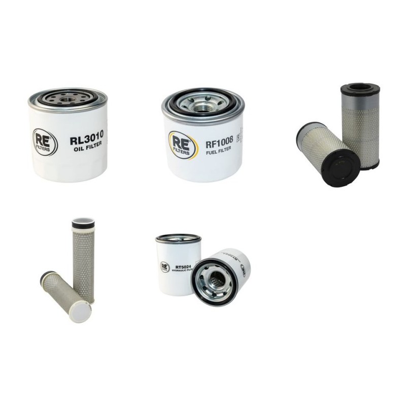 IHI 50 V4 Filter Service Kit w/Kubota V2403 Eng. 2014