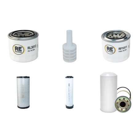 IHI 80 NX-3 Filter Service Kit w/Yanmar 4Tnv98 Eng. 2008-