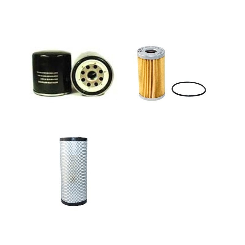 IHI 80 NX-3 Filter Service Kit Air Oil Fuel Filters w/ISUZU 4JG1NAB Eng.   YR  2004-