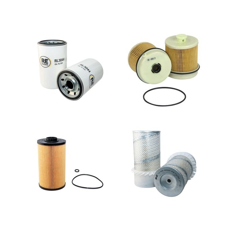 IHI IC 50 Filter Service Kit Air Oil Fuel Filters w/ISUZU 4JJ1-171651 Eng.