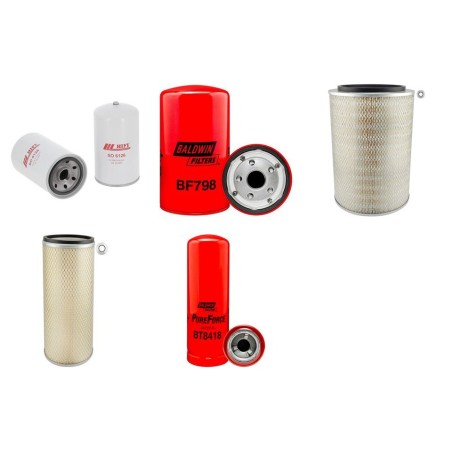 IHI IC 70 Filter Service Kit w/Mitsubishi 6D16-TLE2B Eng.   YR  2006-