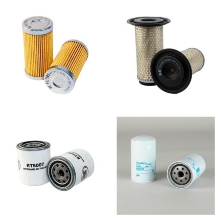 IHI IS 12 J Filter Service Kit w/Isuzu 3Ya/Pa01 Eng.