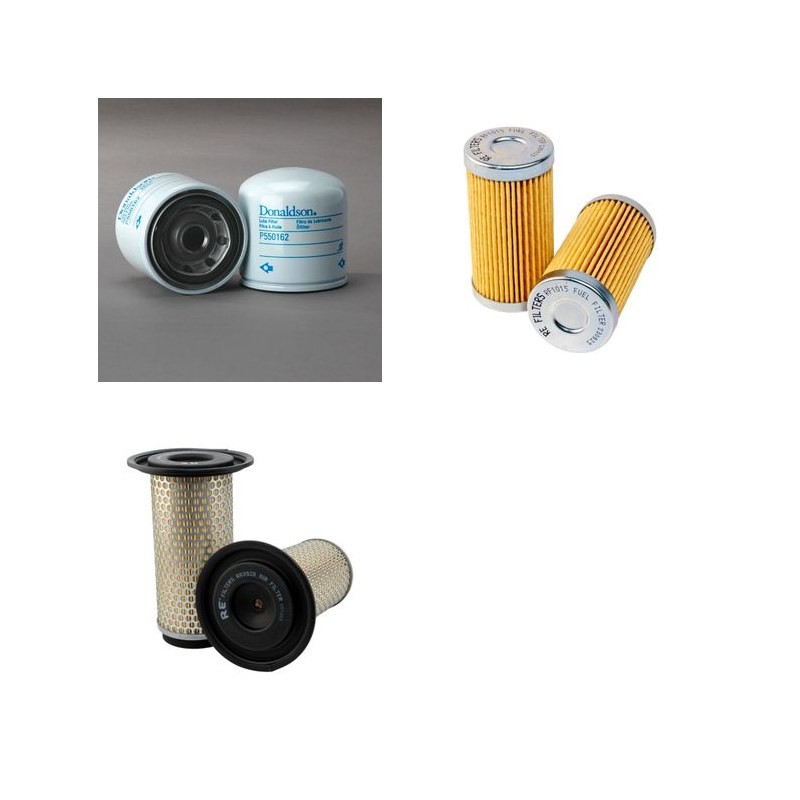 IHI IS 12 J Filter Service Kit Air Oil Fuel Filters w/ISUZU 3YA/PA01 Eng.