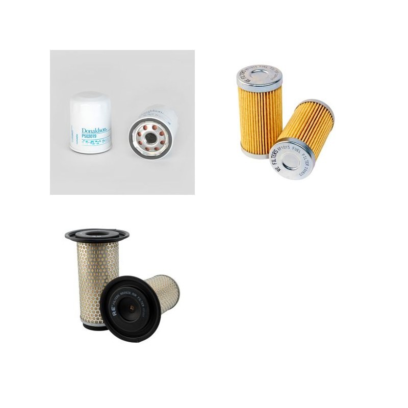 IHI IS 12 JX Filter Service Kit Air Oil Fuel Filters w/Perkins 103.1 Eng.