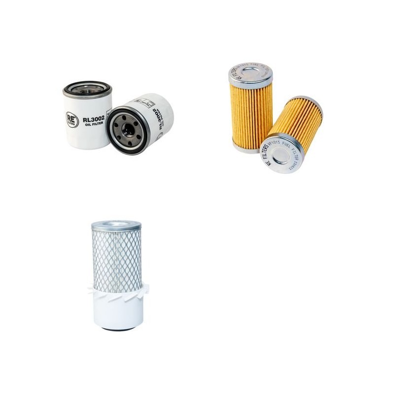 IHI IS 25 J Filter Service Kit Air Oil Fuel Filters w/ISUZU  Eng.