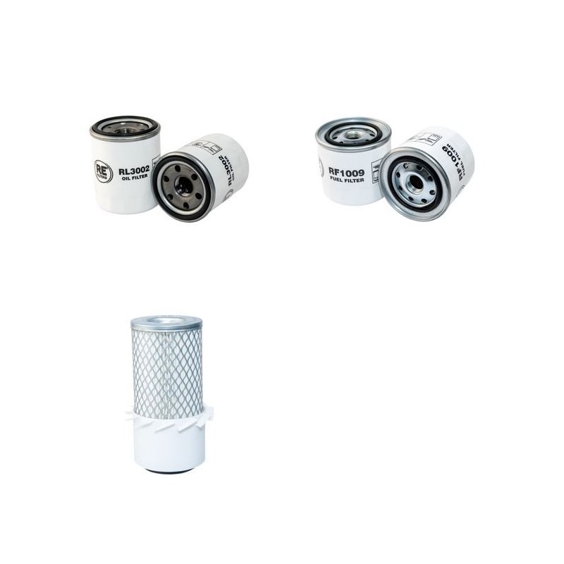 IHI IS 27 G Filter Service Kit Air Oil Fuel Filters w/ISUZU  Eng.