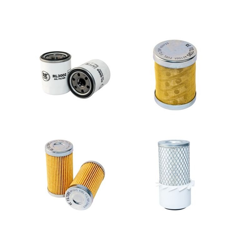 IHI IS 28 J Filter Service Kit Air Oil Fuel Filters w/ISUZU 3LB1 Eng.