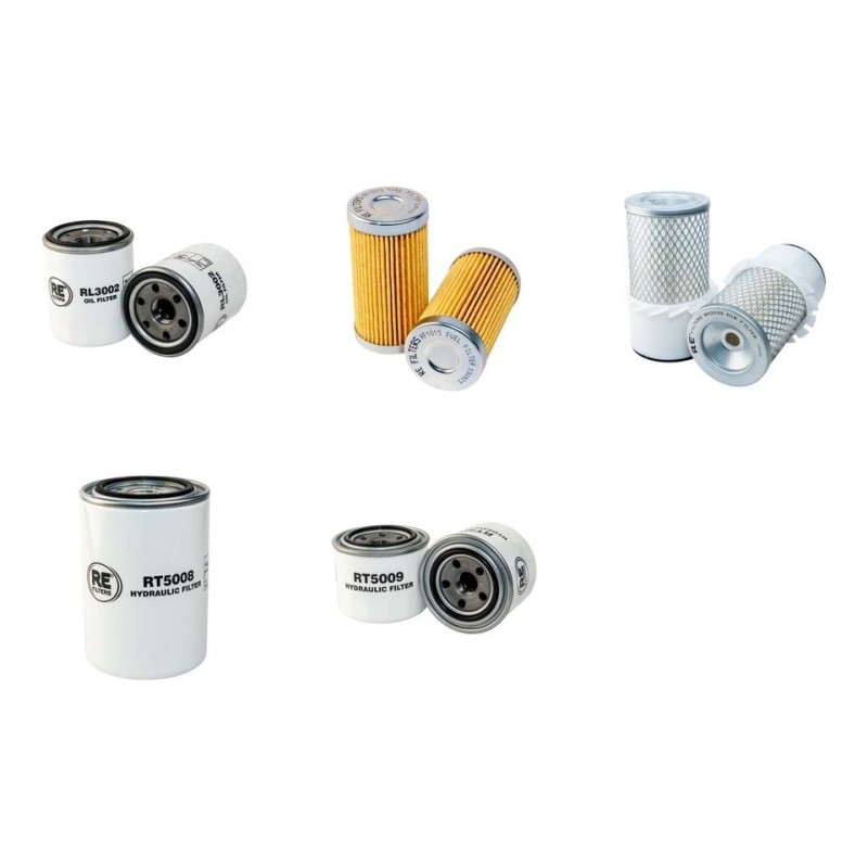 IHI IS 30 J Filter Service Kit w/Isuzu 3Ld1 Eng. SN BE00001-