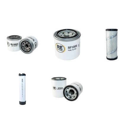 IHI IS 35 N Filter Service Kit w/Isuzu 3Ld1 Eng.
