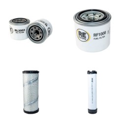 IHI IS35N Filter Service Kit Air Oil Fuel Filters w/ISUZU