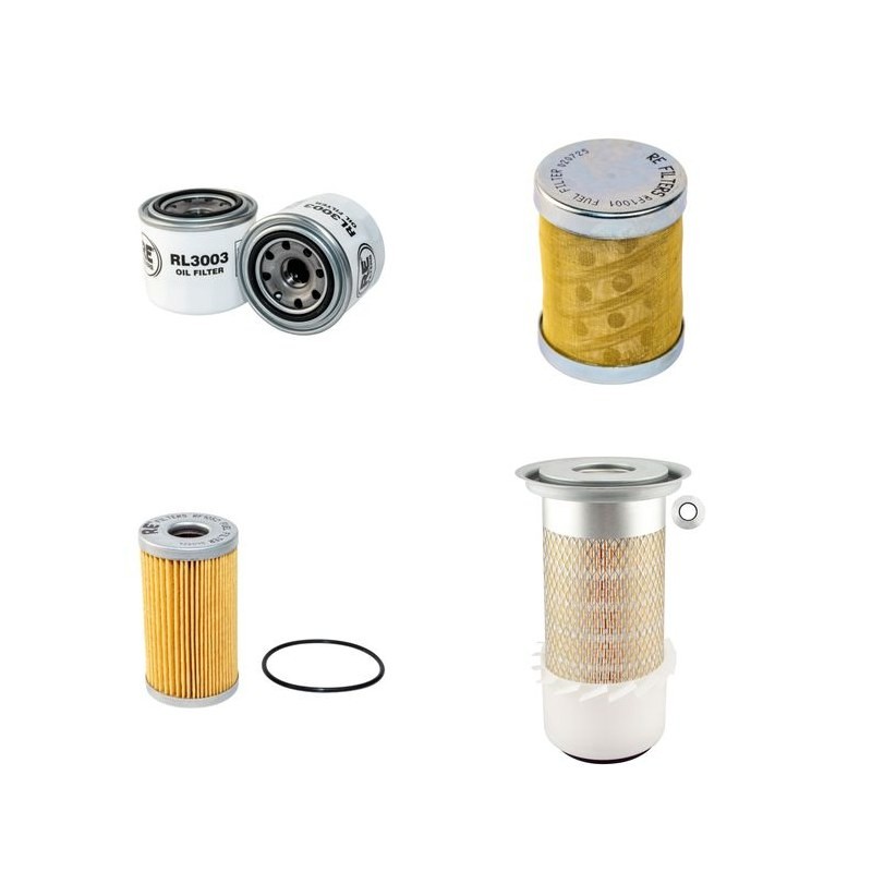 IHI IS 45 J 2/5 Filter Service Kit Air Oil Fuel Filters w/ISUZU  Eng.