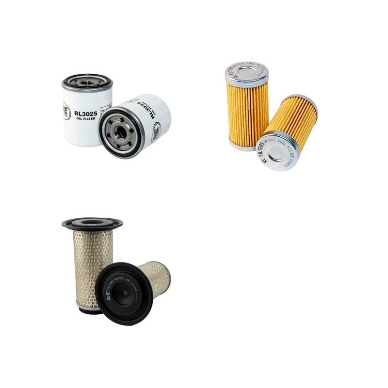 IHI IS 7 J Filter Service Kit Air Oil Fuel Filters w/Perkins  Eng.