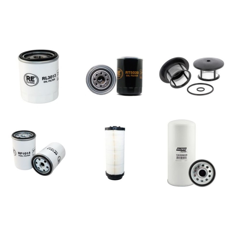ATLAS COPCO XAS 67 G Compressor Filter Service Kit with Deutz F3M1011 Eng