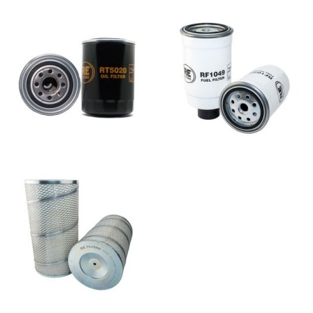 ATLAS COPCO XAS 75 Compressor Filter Service Kit with Deutz F3L912 Eng
