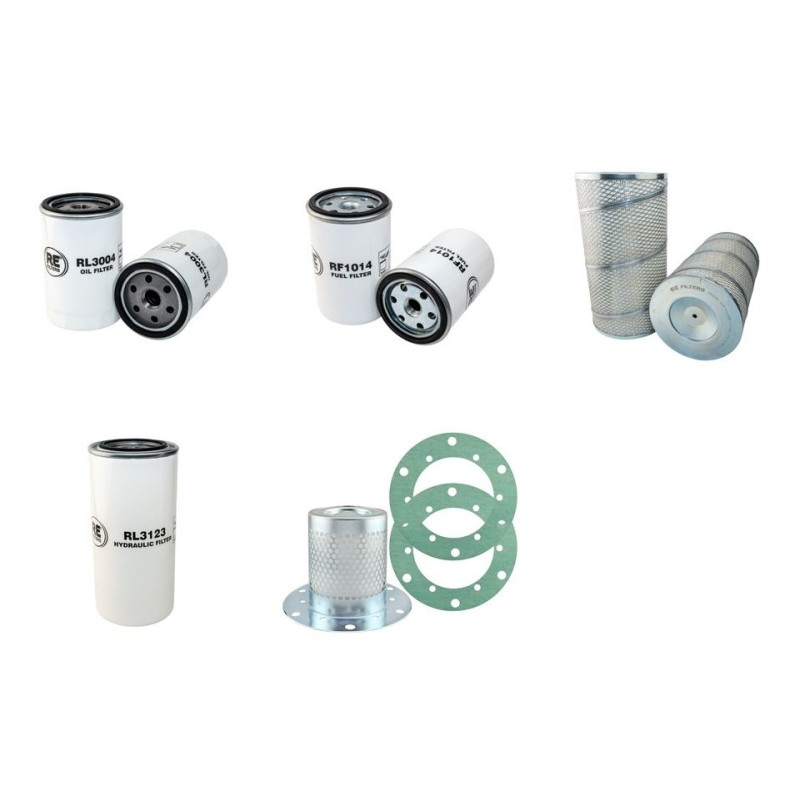 ATLAS COPCO XAS 75 DD Compressor Filter Service Kit with Deutz F3L1011 Eng