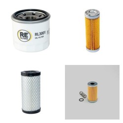 IMER IT 10180 D Filter Service Kit w/Kubota D722 Eng.