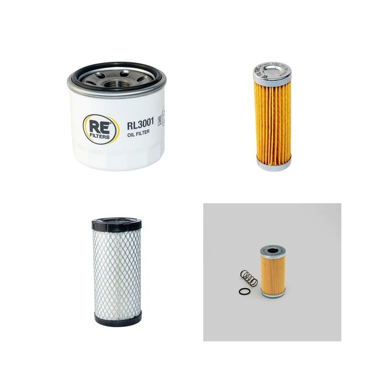 IMER IT 10180 D Filter Service Kit w/Kubota D722 Eng.